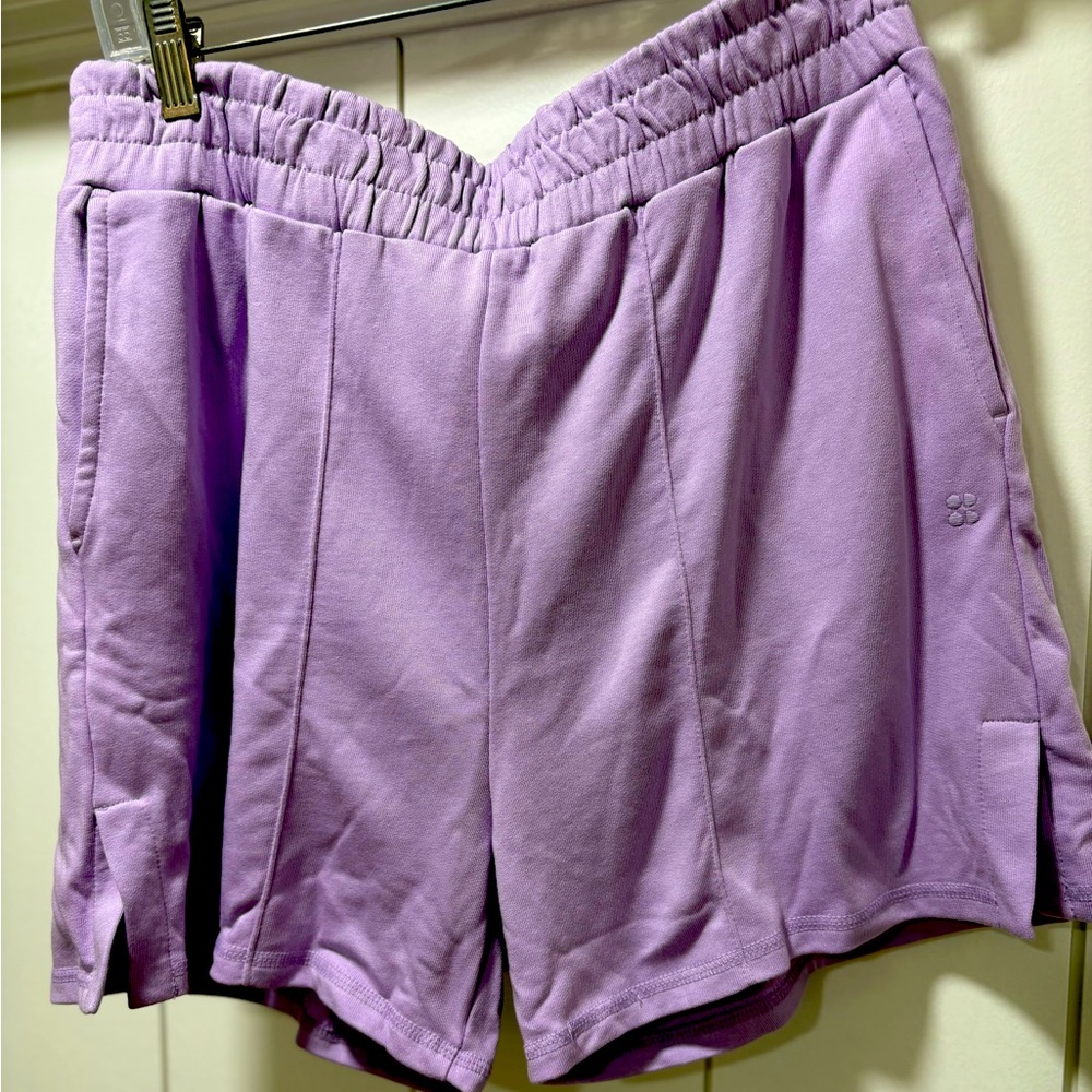 Sweaty Betty After Class Short  Prism Purple Size 8